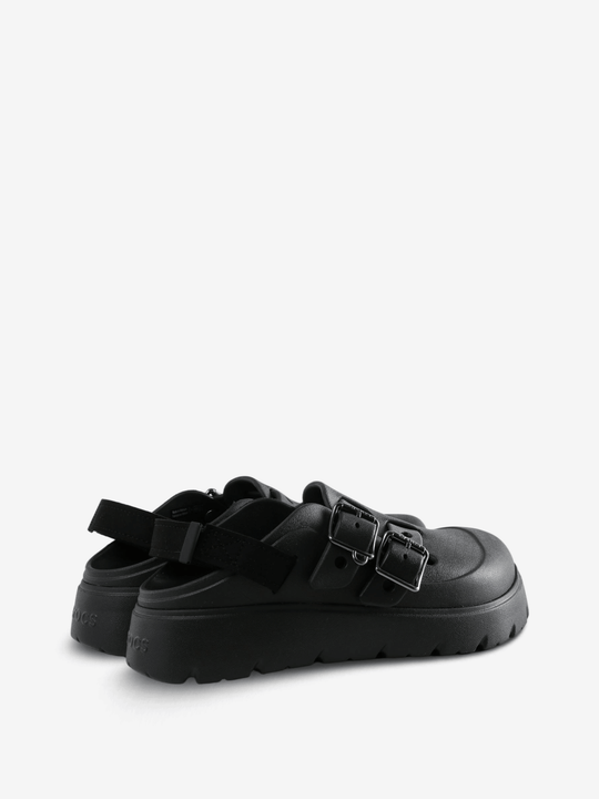 Black shoes, side view