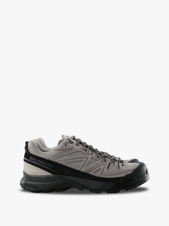 Grey shoes, side view