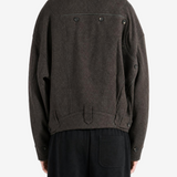 Brown jacket, full body view