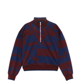 Burgundy sweater,front view