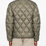 Green jacket, full body view