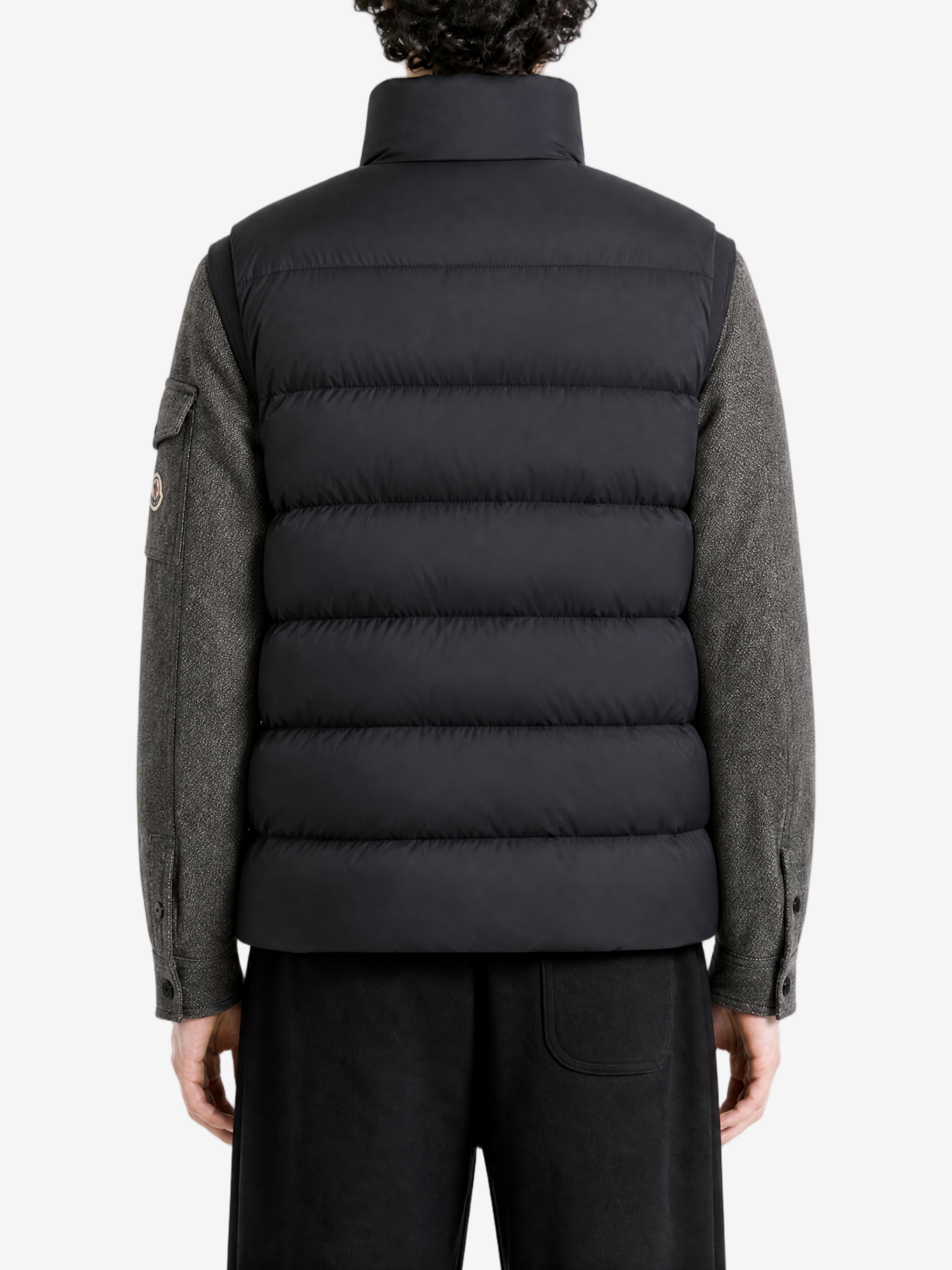 Black jacket, full body view