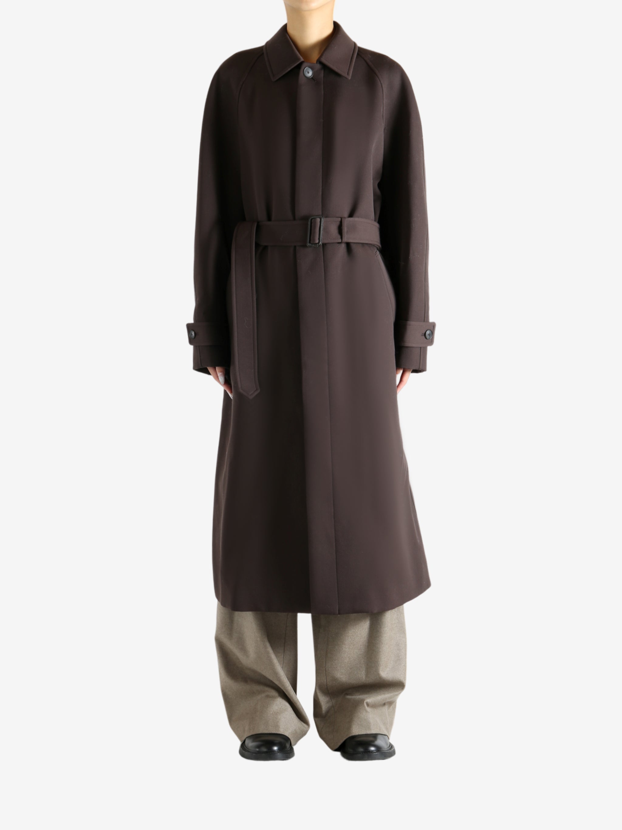 AURALEE - Women Twisted Double Cloth Coat – Atelier New York