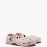 Pink shoes, front view