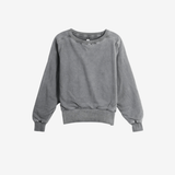 Grey top, front view