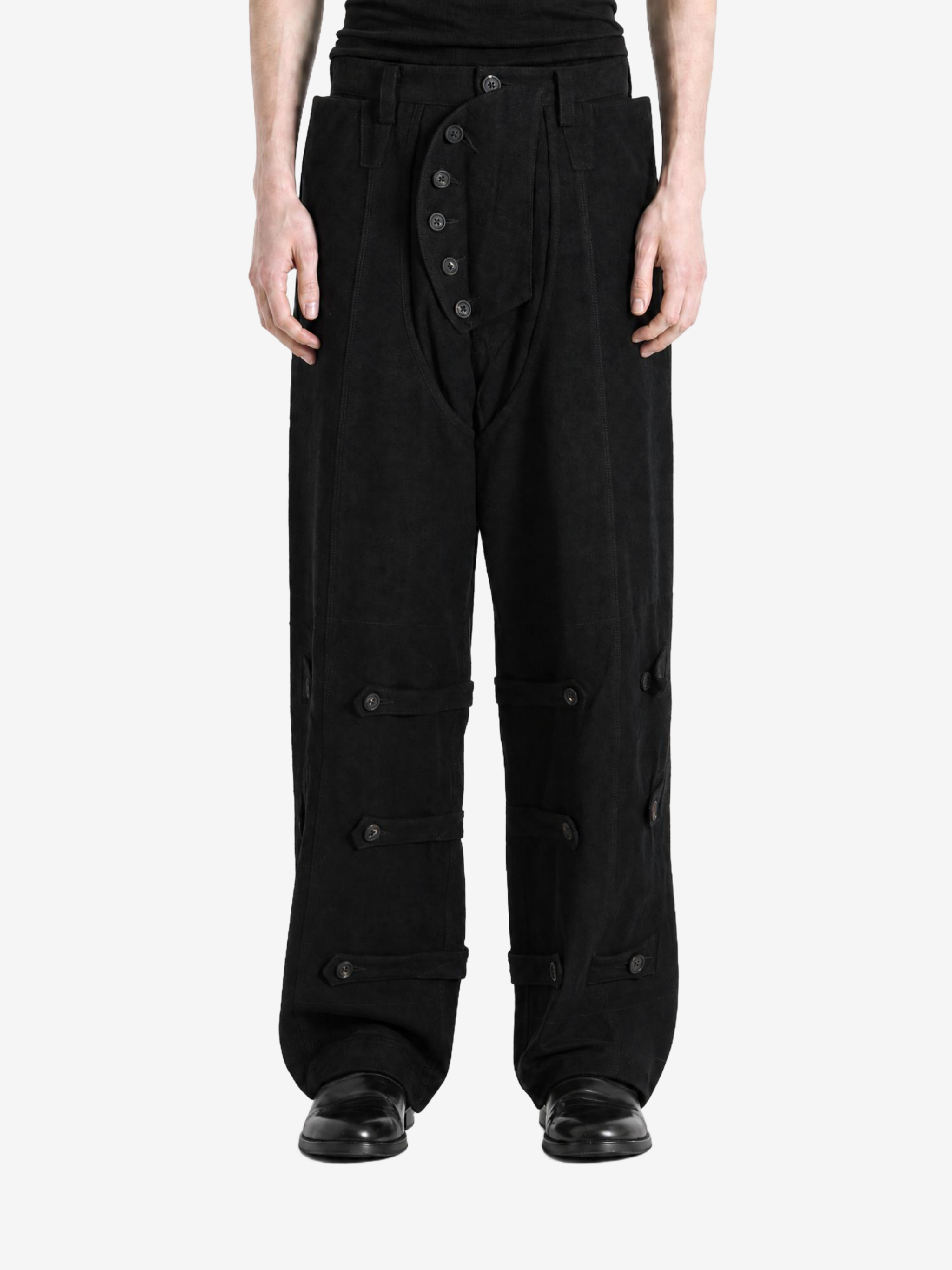 Black pants, front view