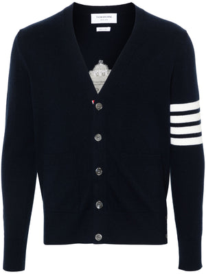 THOM BROWNE - Men Relaxed Fit Cardigan