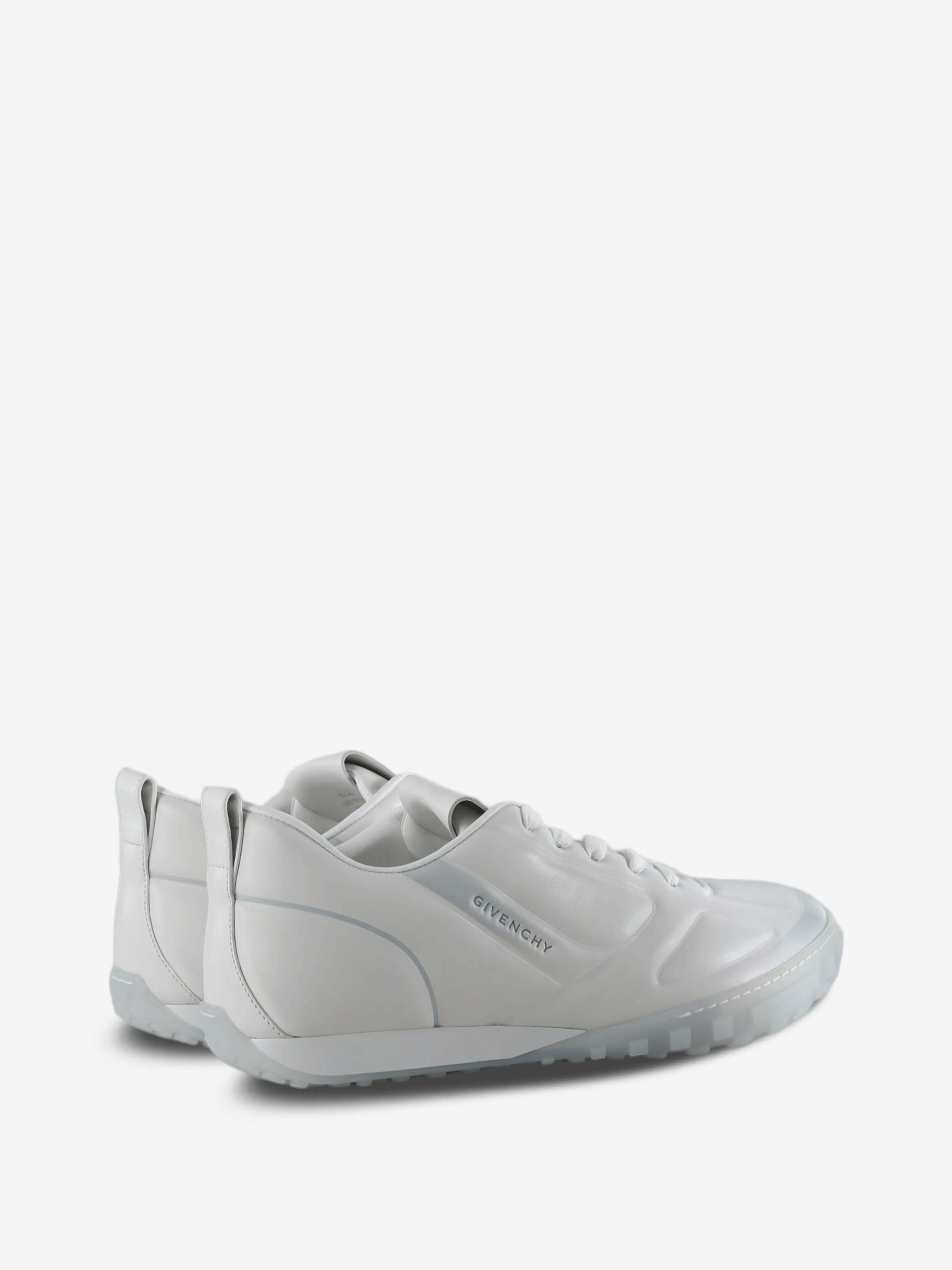 White shoes, side view