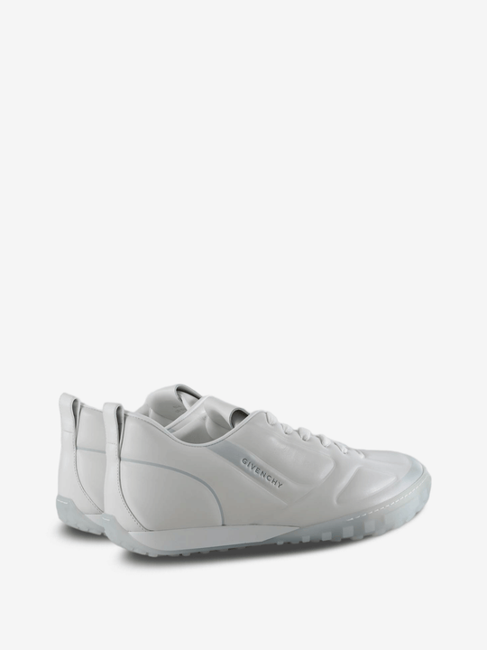 White shoes, side view