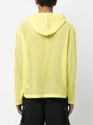 STUSSY - Men Cotton Mesh Hoodie