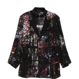 Black jacket, front view