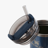 Blue product, front view