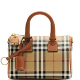 Tan bag, front view
