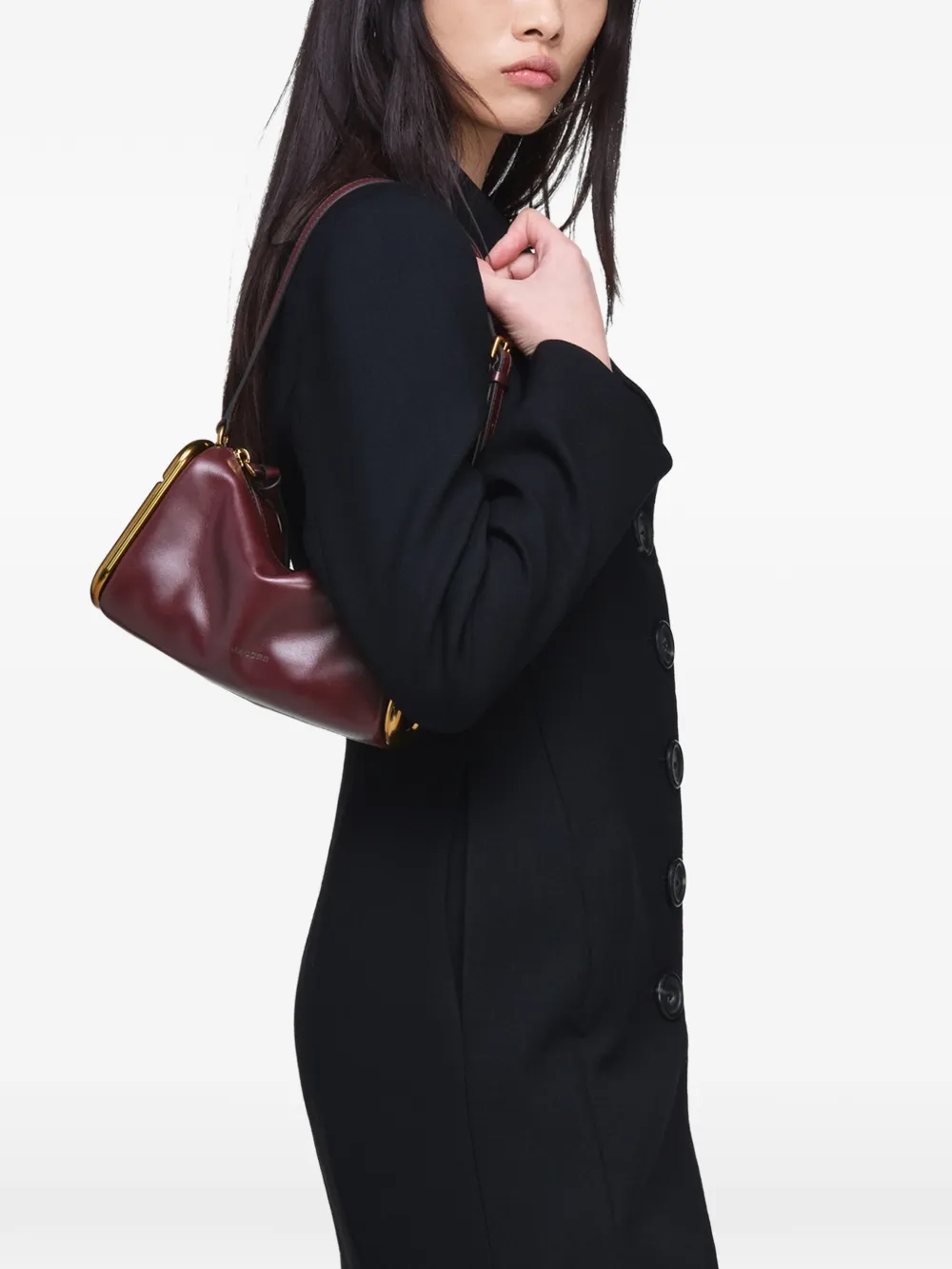 Red bag, side view