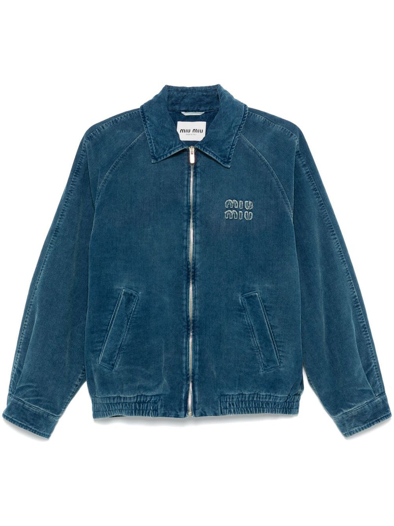 MIU MIU - Women Washed Corduroy Jacket