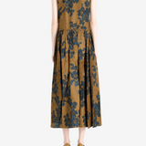 Brown dress, front view