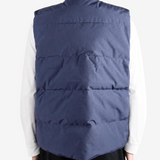 Navy jacket, front view