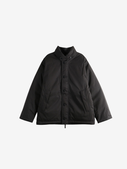 Black jacket, front view