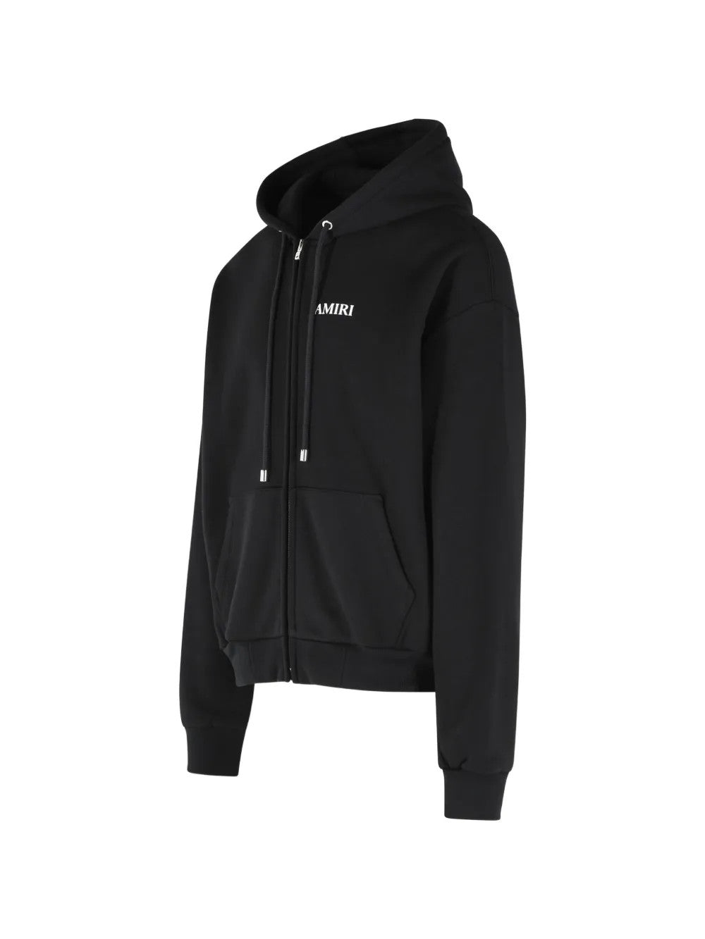 Black hoodie, front view