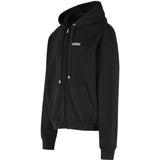 Black hoodie, front view