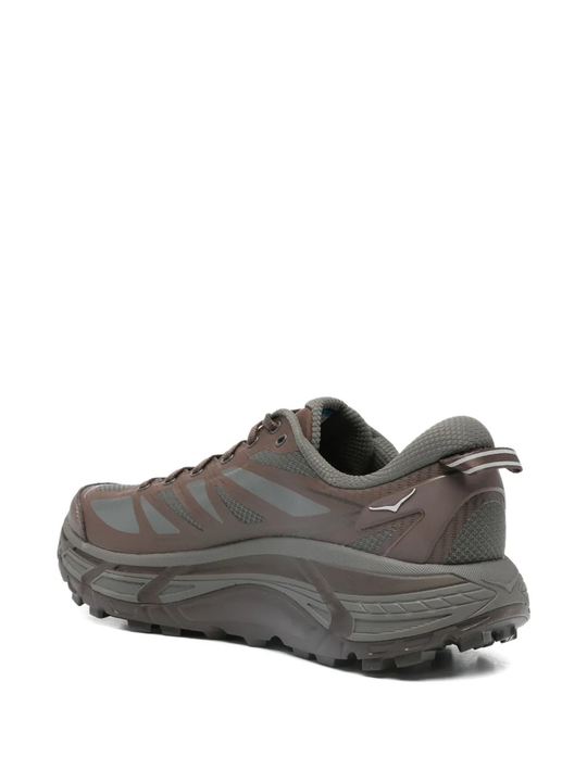 Grey shoes, side view
