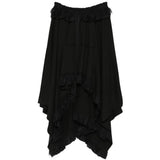 Black skirt, front view