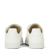 White shoes, back view