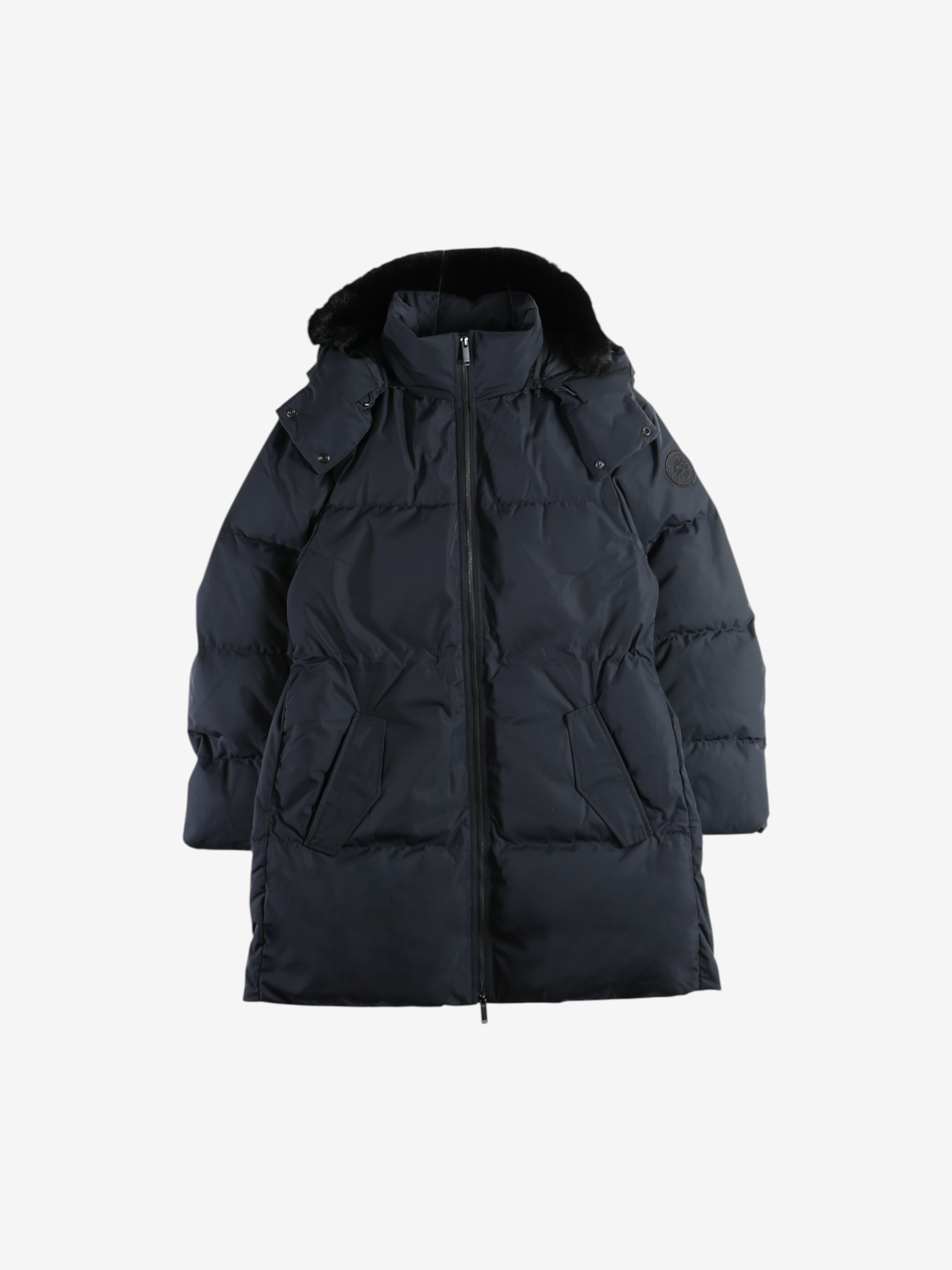 Black jacket, front view