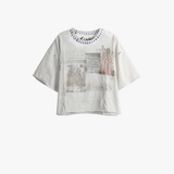 SAITOS - Men Repaired Collar Tee