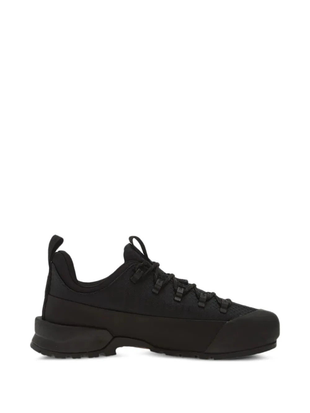 Black shoes, side view