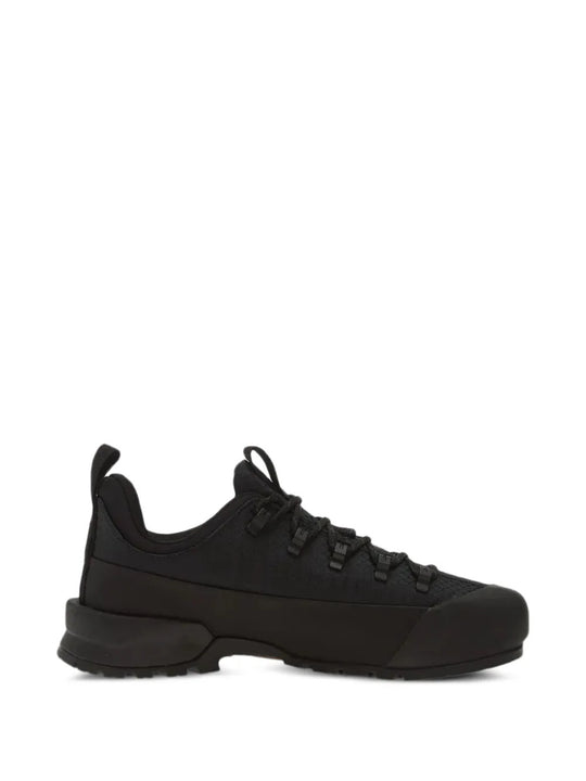 Black shoes, side view