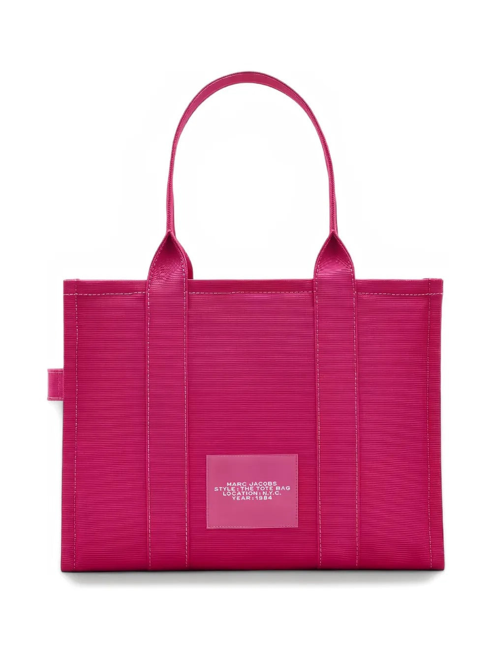 Pink bag, back view