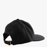 Black hat, back view