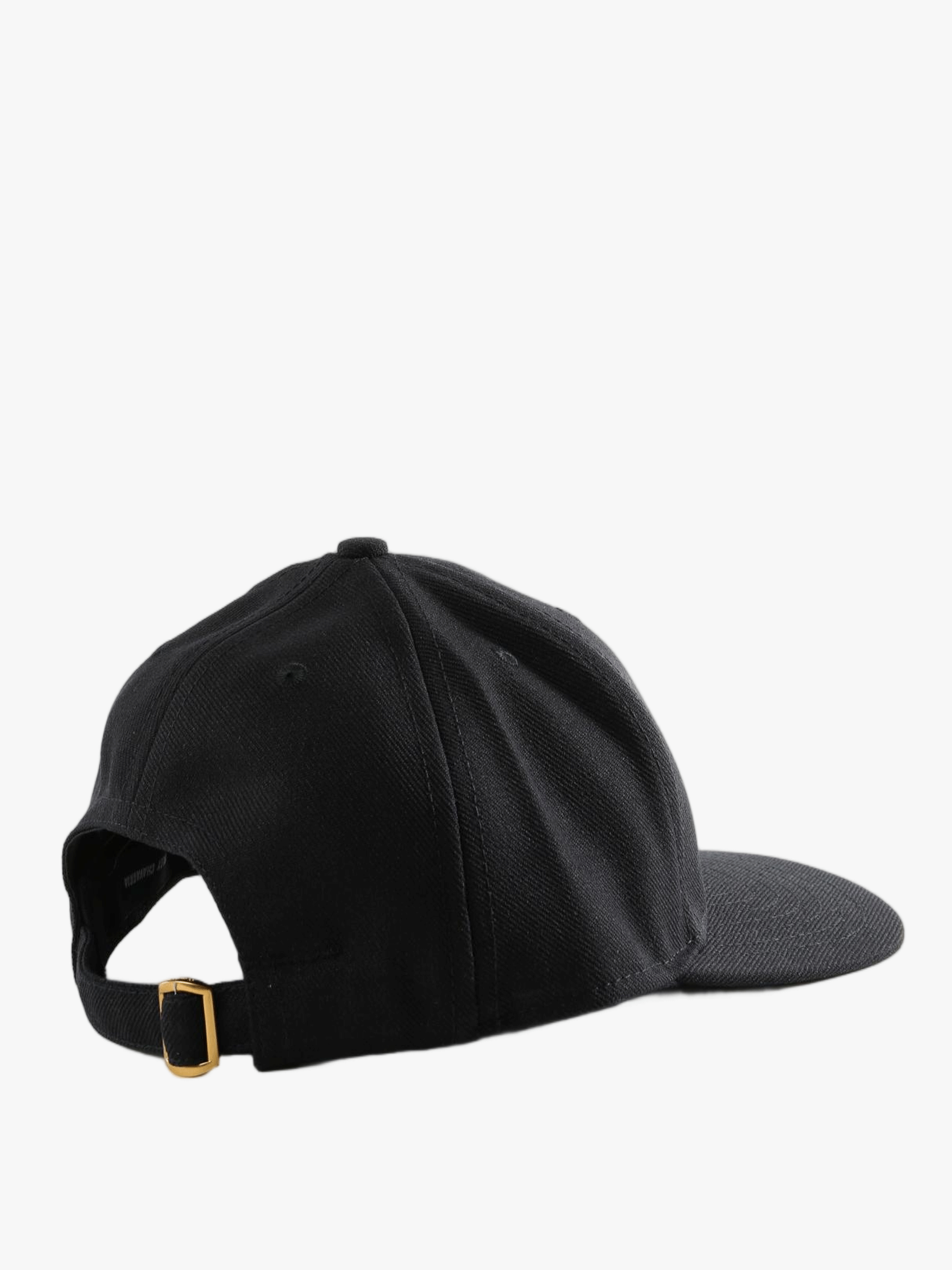 Black hat, back view
