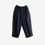 Navy pants, front view