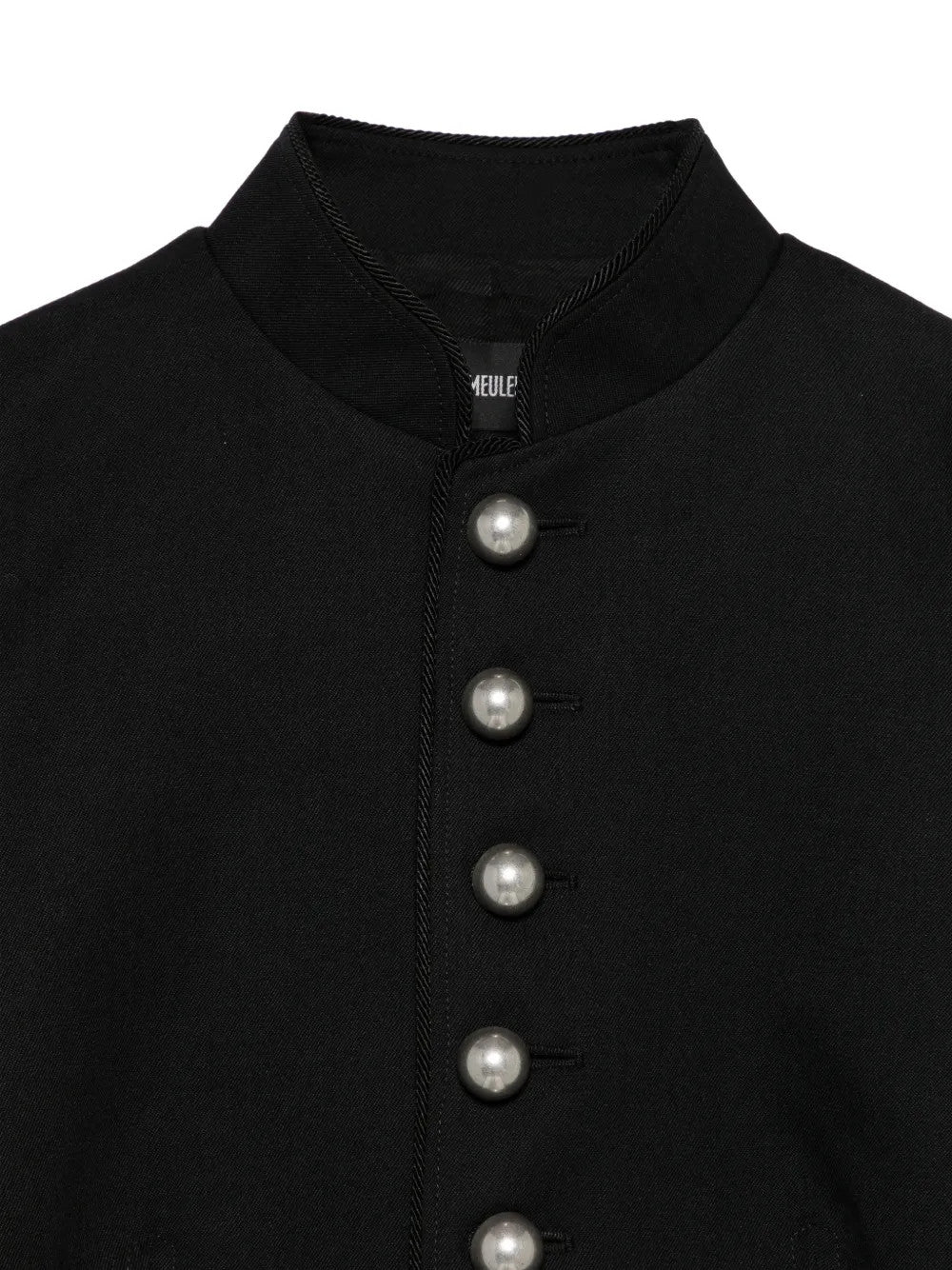 Black jacket, front view