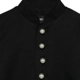 Black jacket, front view