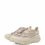 Tan shoes, front view