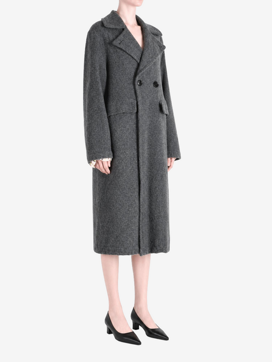 Grey jacket, front view