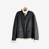 Black jacket, front view