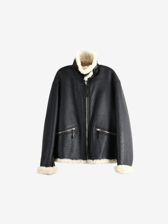 Black jacket, front view