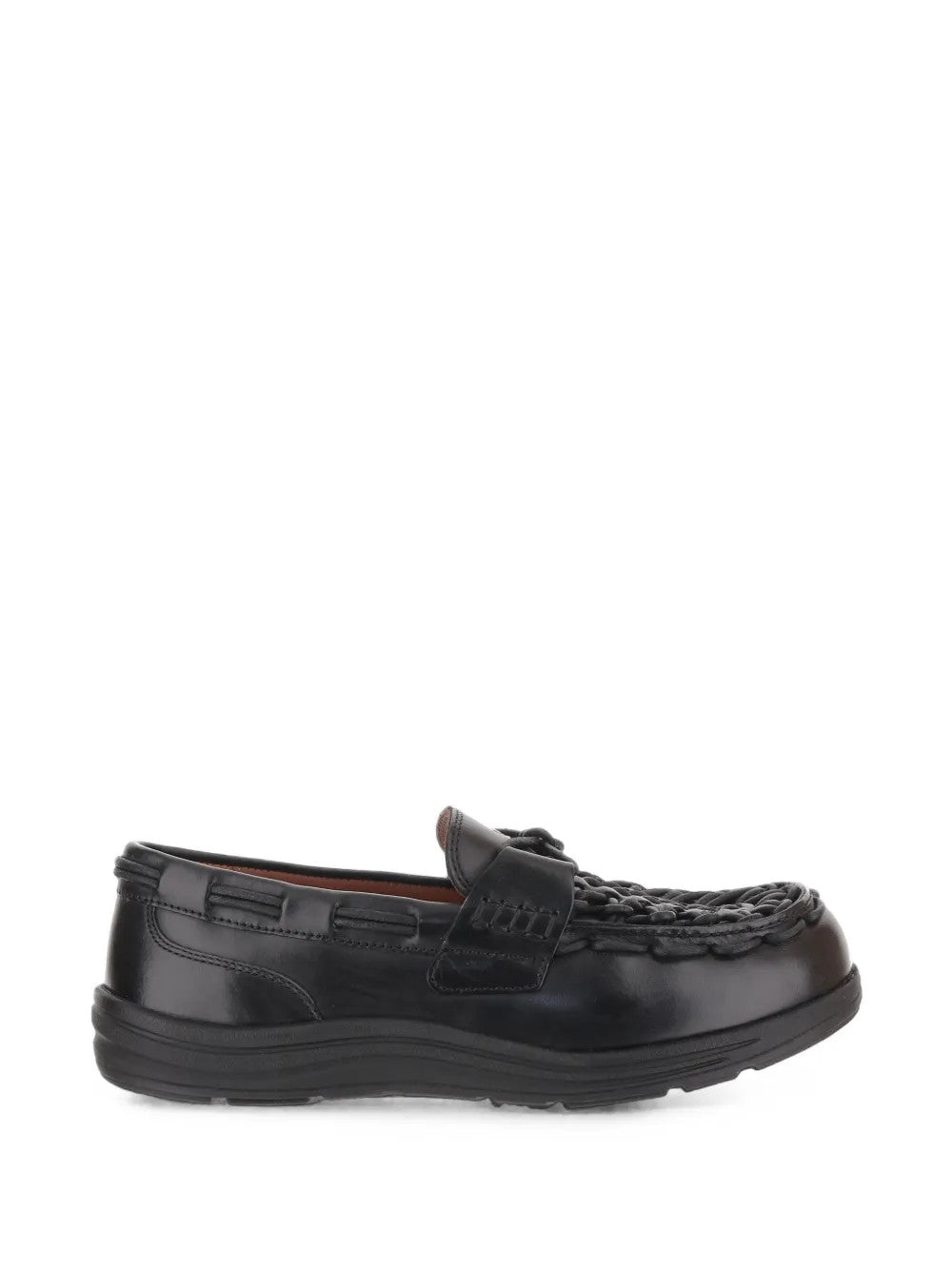Black shoes, side view