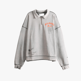 Grey hoodie, front view