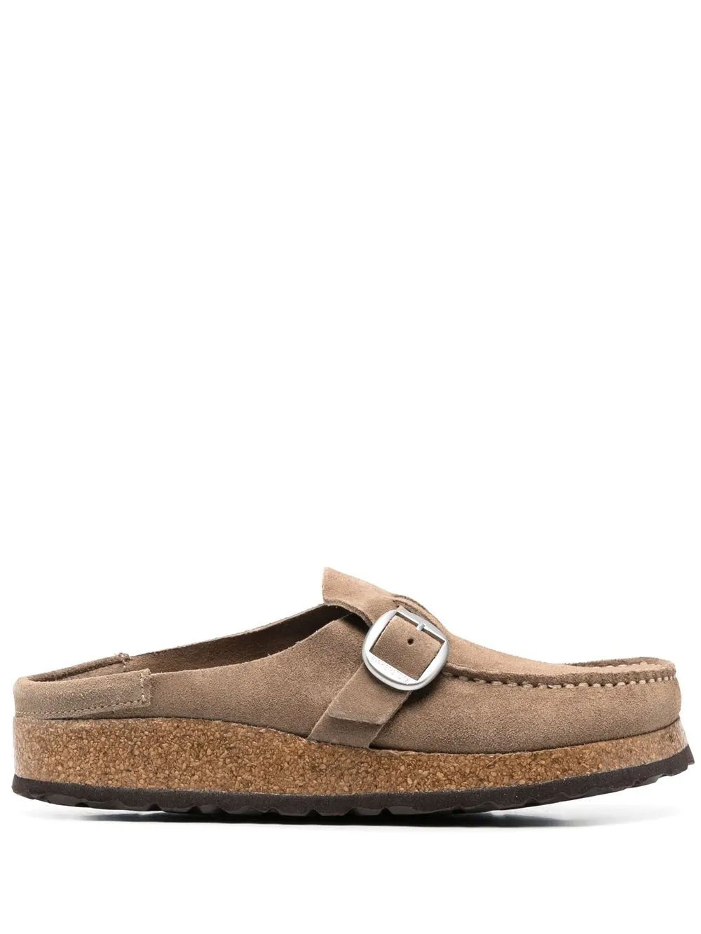 Tan sandals,side view