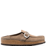 Tan sandals,side view