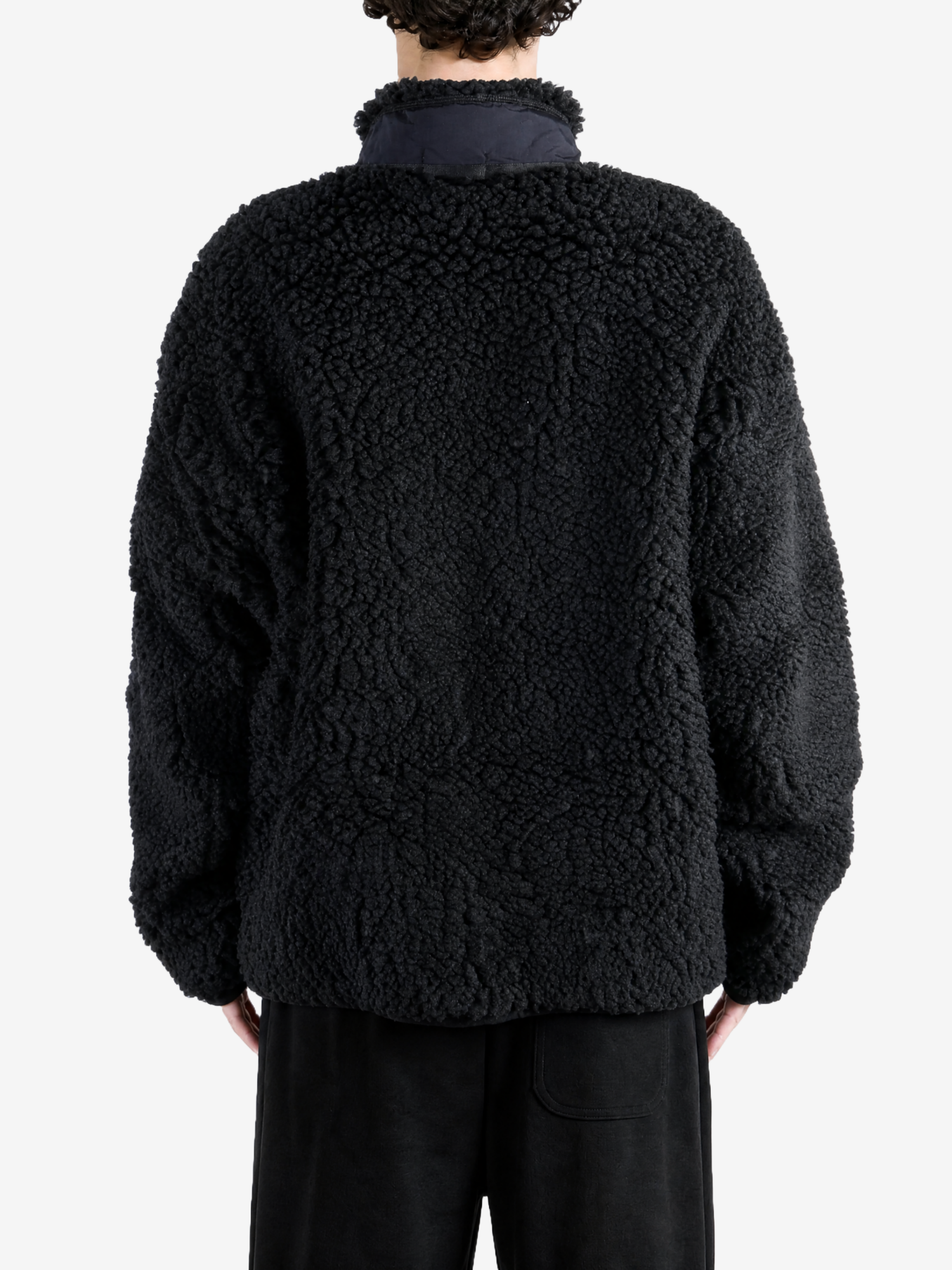 Black jacket, full body view