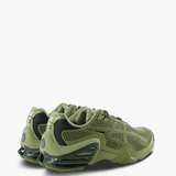 Green shoes, side view