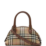 Tan bag, front view