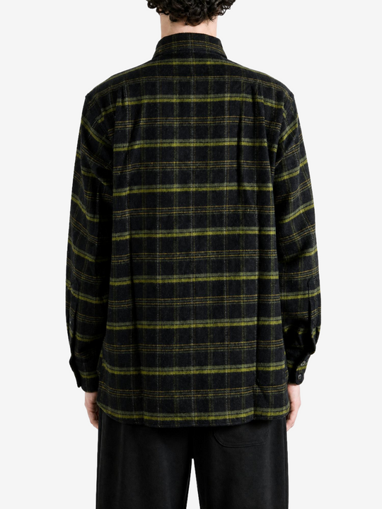 Green shirt, front view