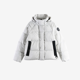 Tan jacket, front view